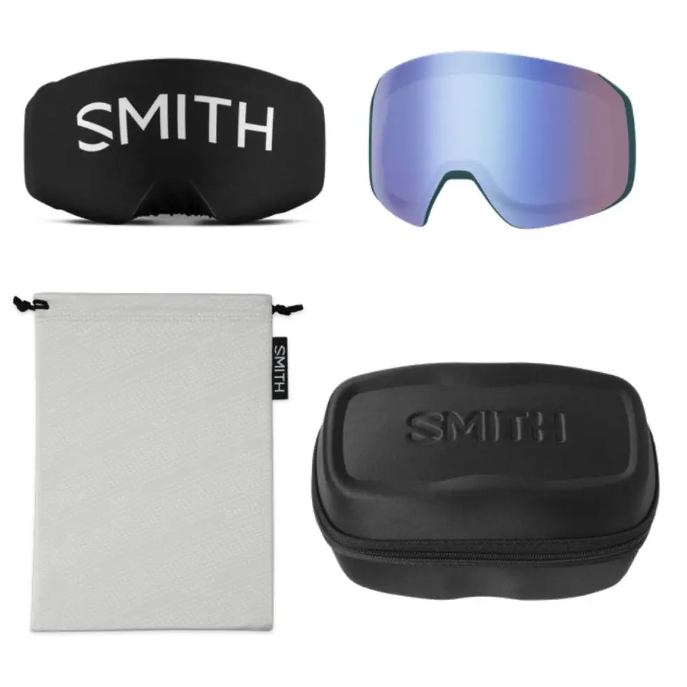 Smith 4D MAG S Malachite Chromapop Sun Black Gold Mirror