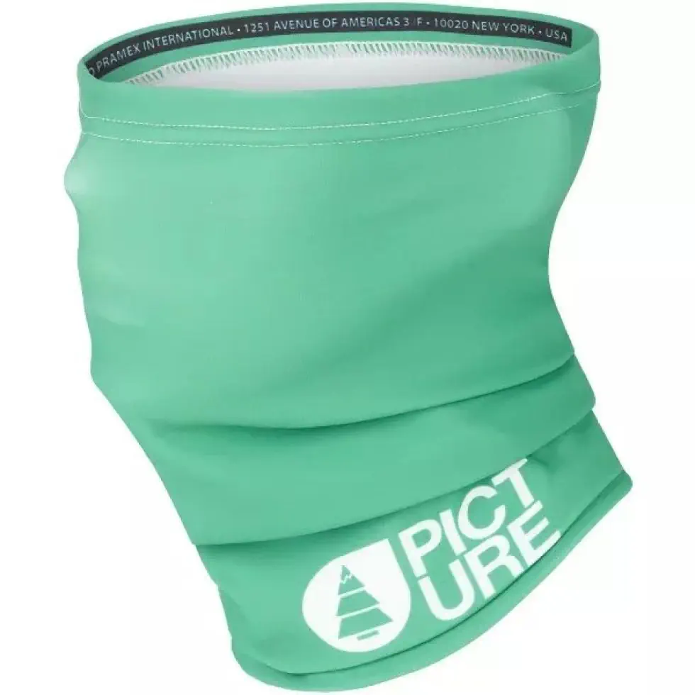 Picture neckwarmer spectral green