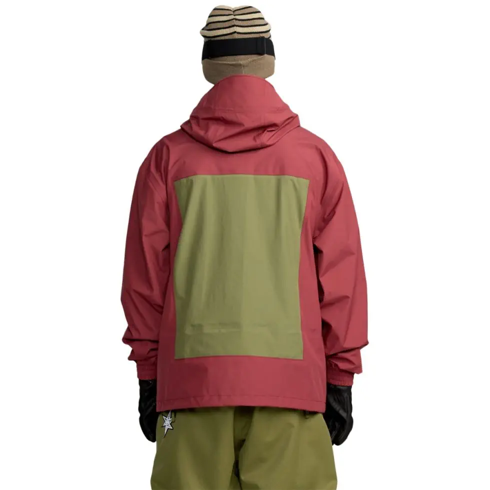 Volcom Arthur 3L Jacket burnt red