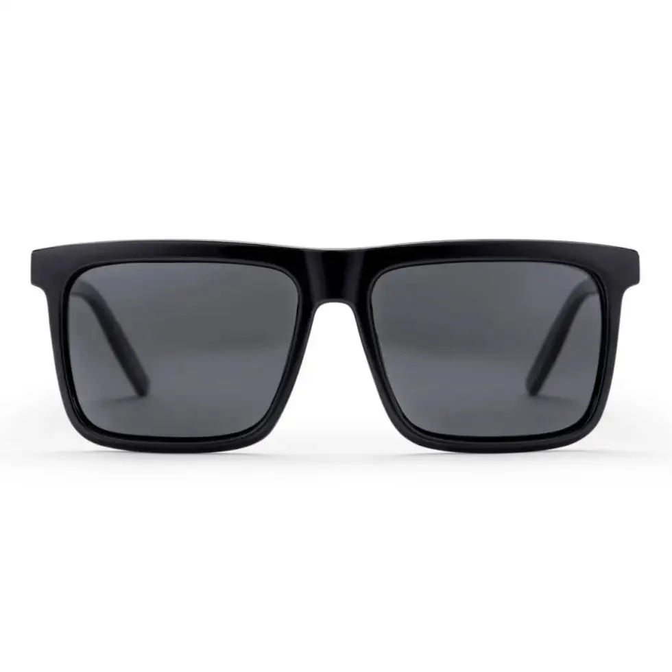 CHPO Bruce zonnebril shiny black polarized black
