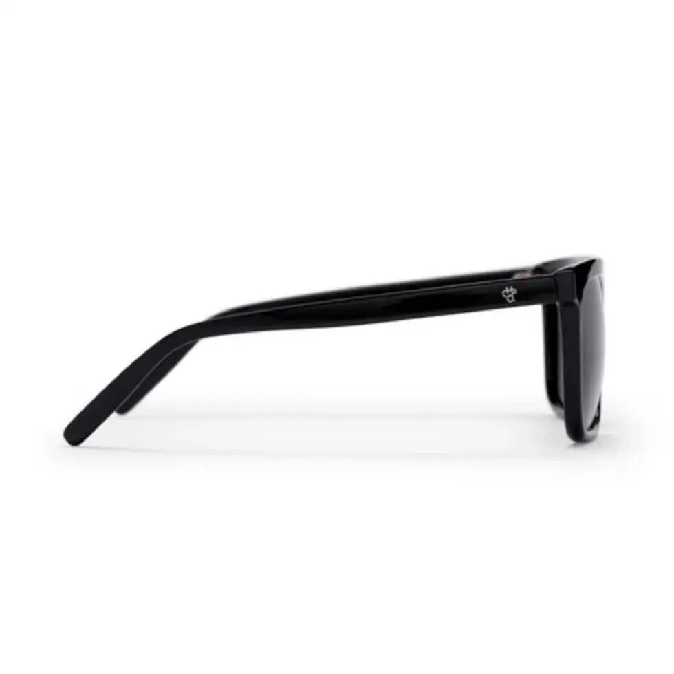 CHPO Bruce zonnebril shiny black polarized black