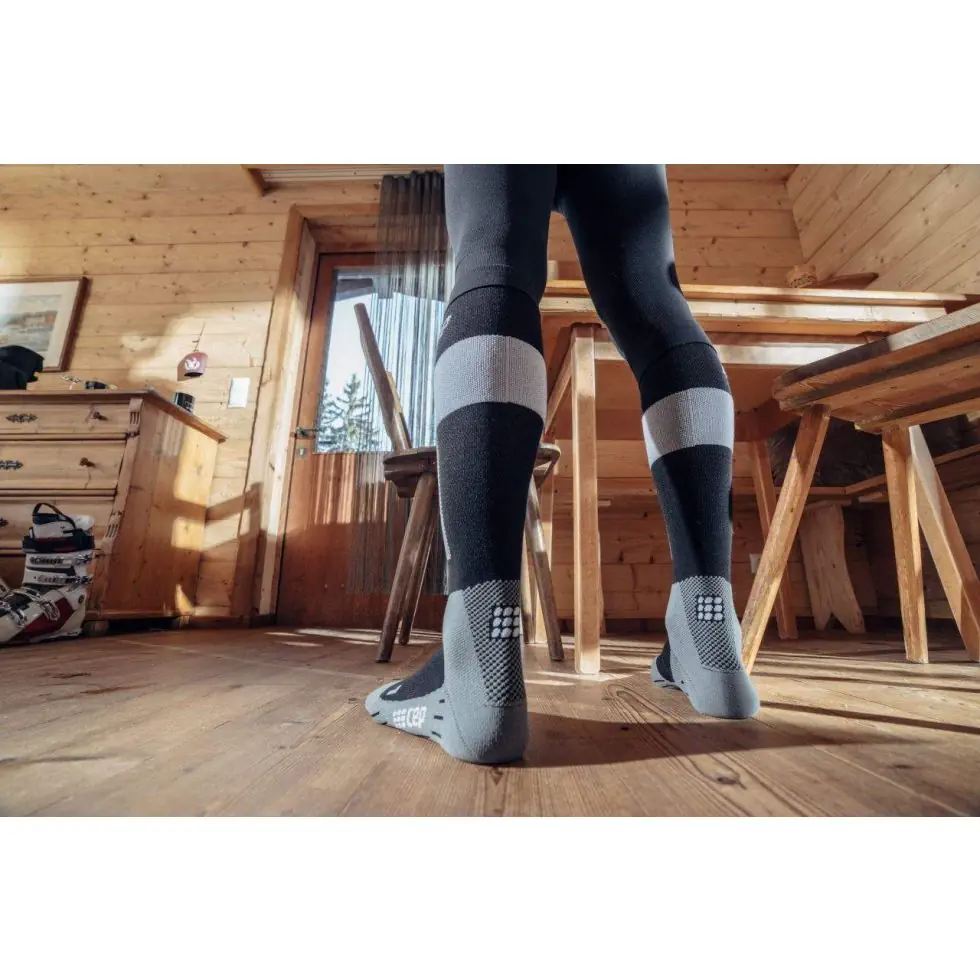 CEP Merino Compression socks grey