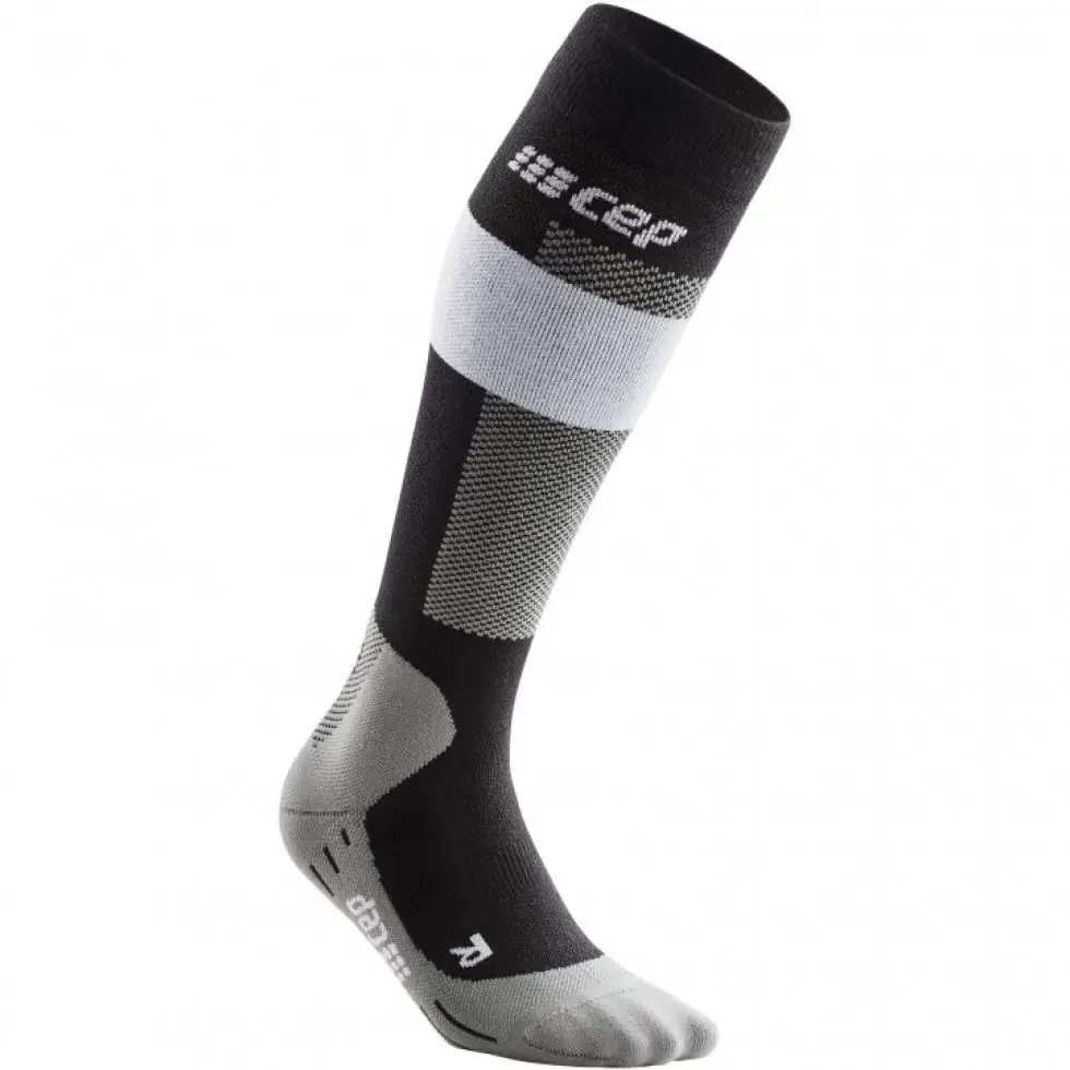 CEP Merino Compression socks grey