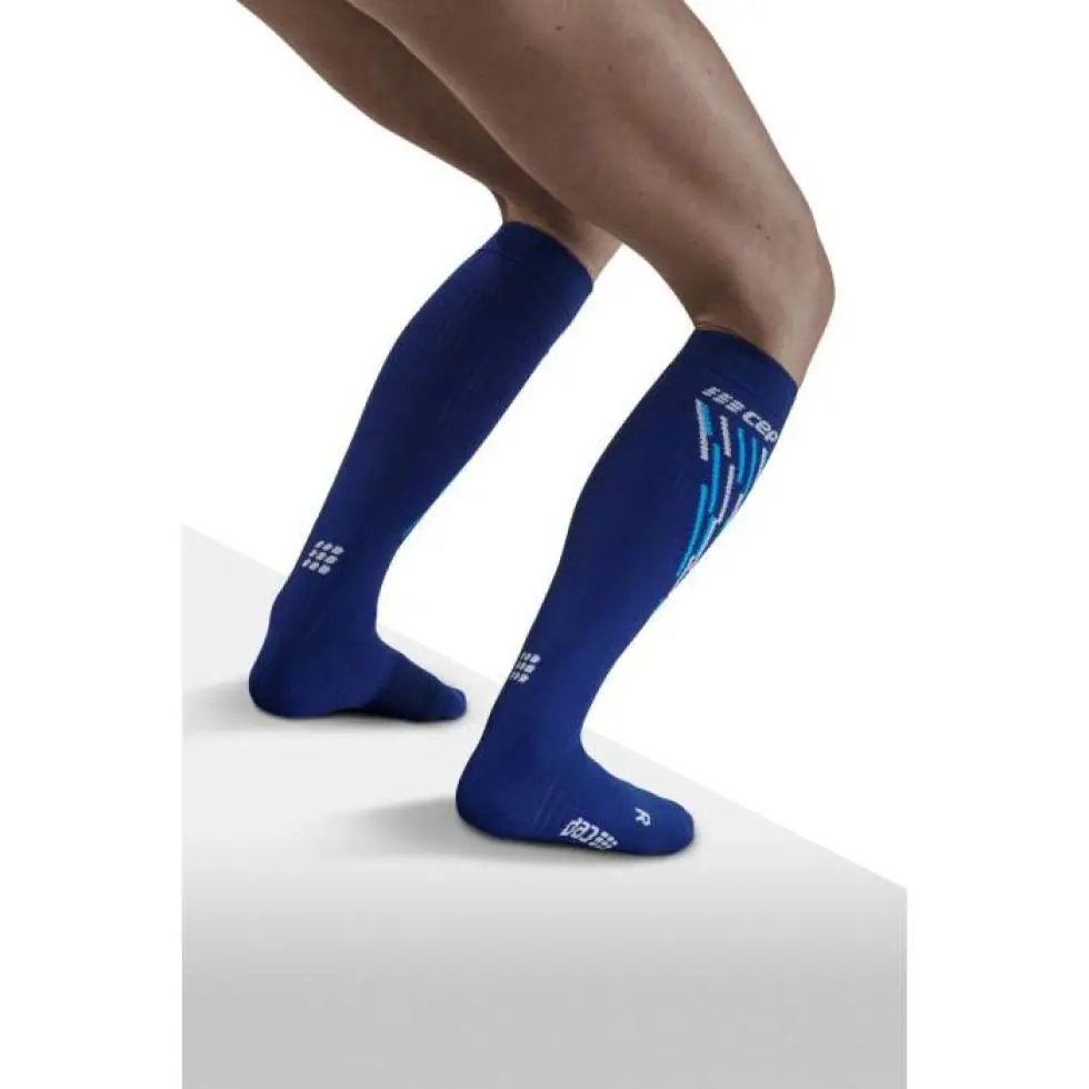 CEP Thermo Compression socks blue - azure