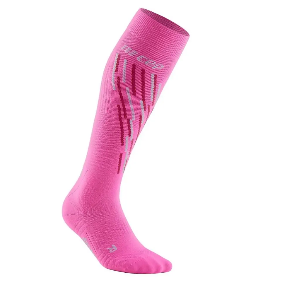 CEP Thermo Compression women's socks pink - flash pink