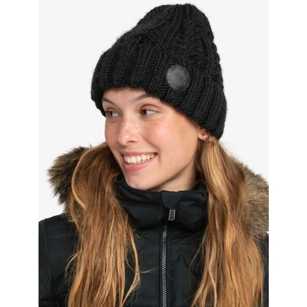 Roxy Tram cuff Beanie black