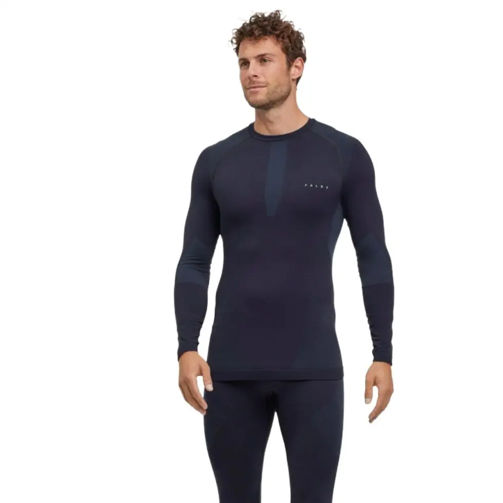 Falke Warm Longsleeve men's thermo shirt black