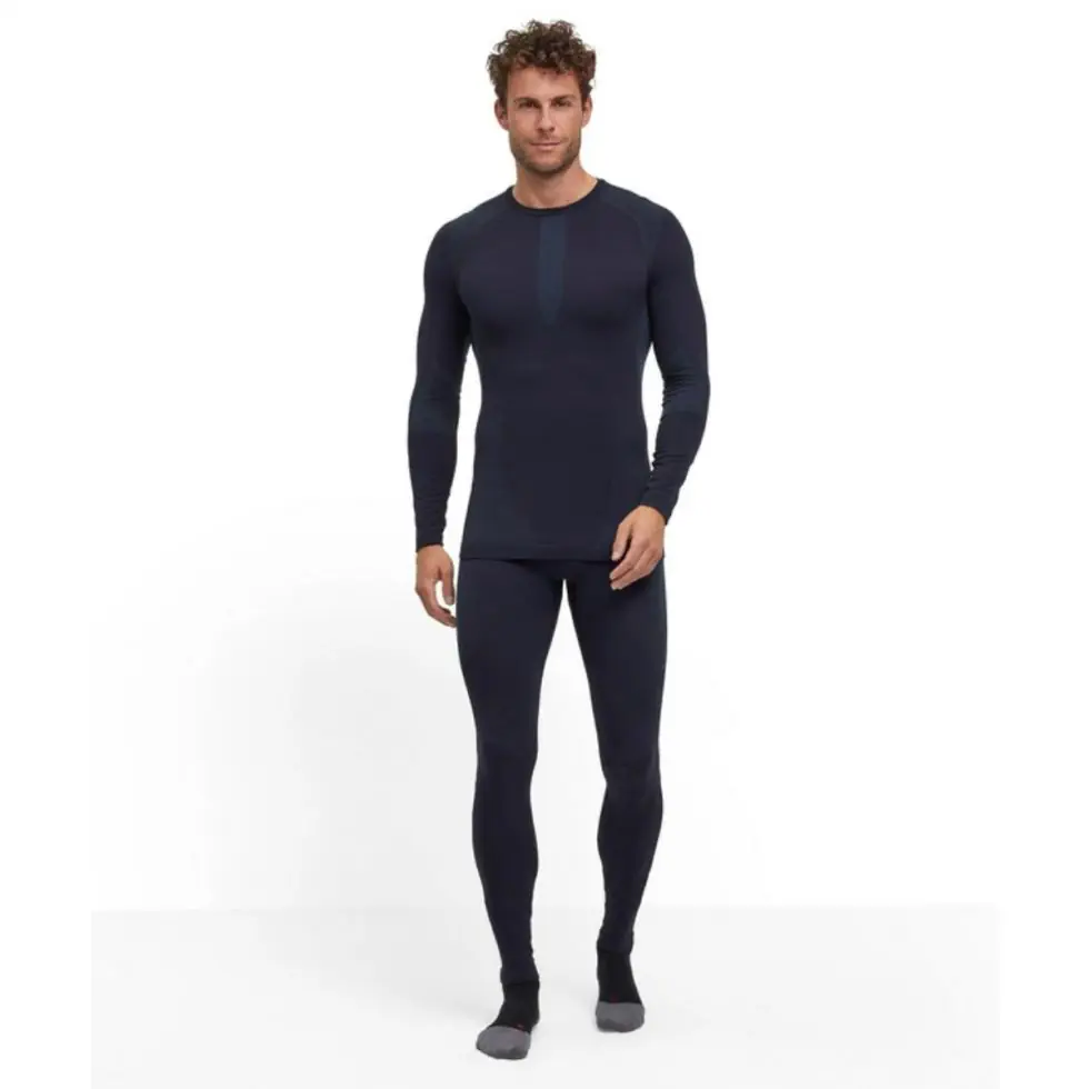 Falke Warm Longsleeve men's thermo shirt black