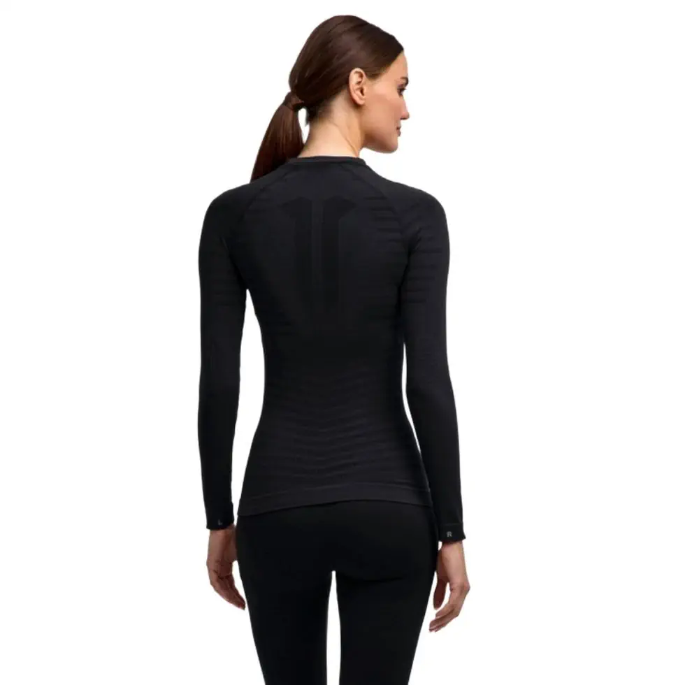 Falke Maximum Warm Longsleeve women's shirt black