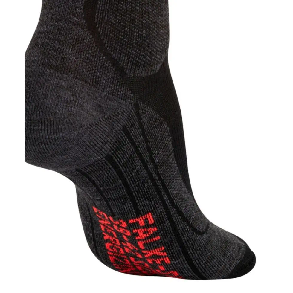 Falke SK Energizing women's compressie sokken black-neon red