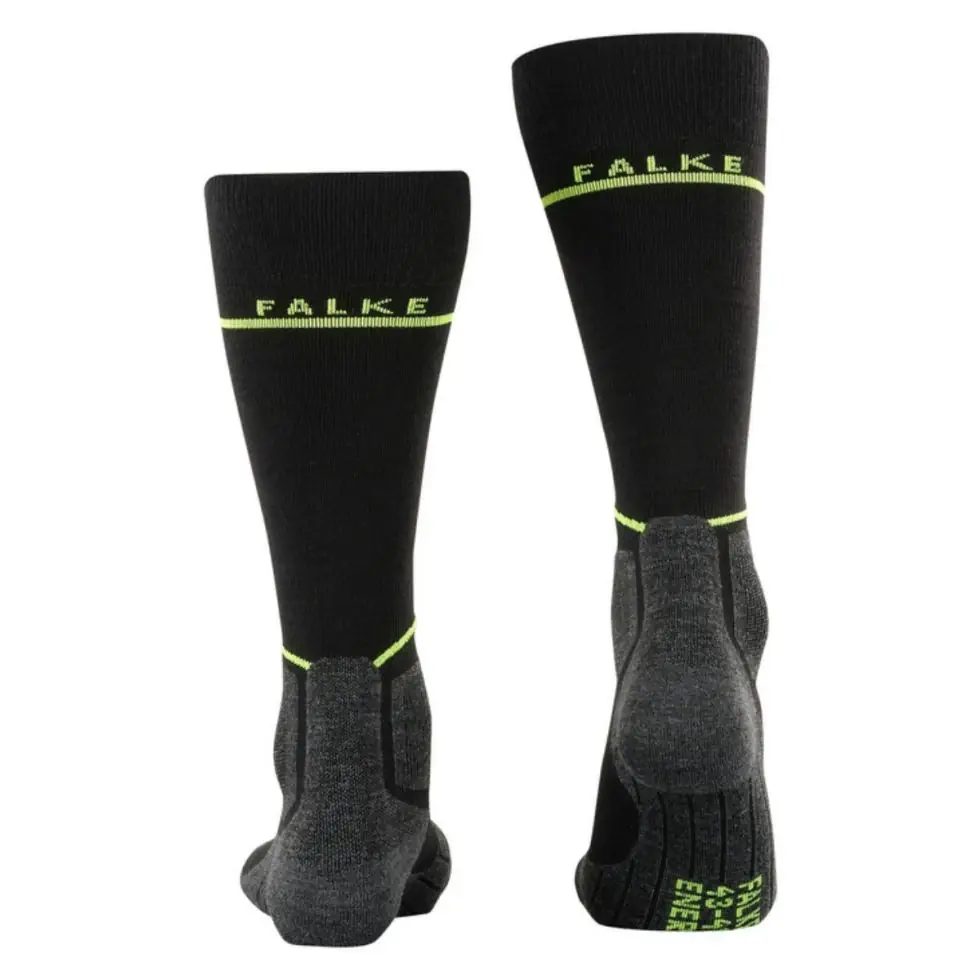 Falke SK Energizing men's compressie socks black-lightning