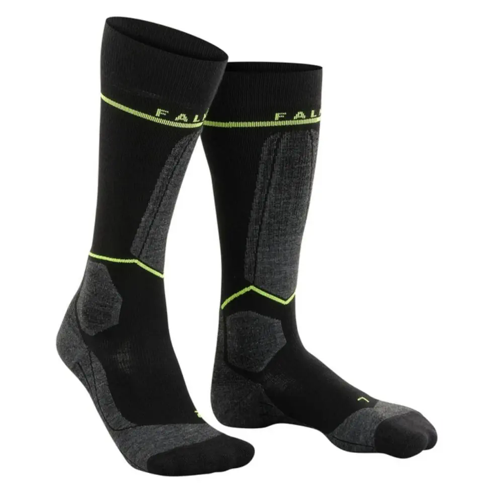Falke SK Energizing men's compressie socks black-lightning