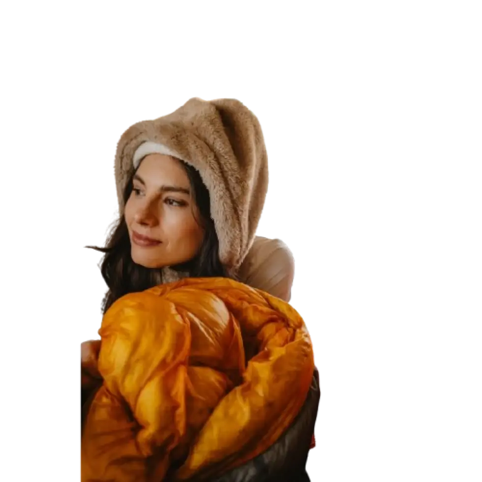 Poederbaas Fluffy Balaclava Sand