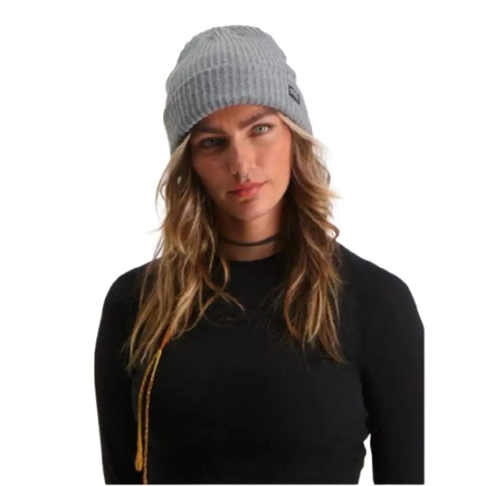 Poederbaas Royal Rib Beanie Grey