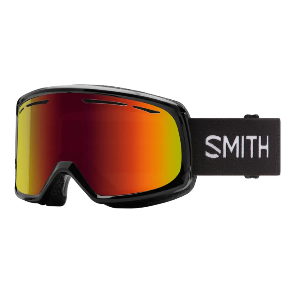 Smith Drift Black - Red Solx Mirror Antifog
