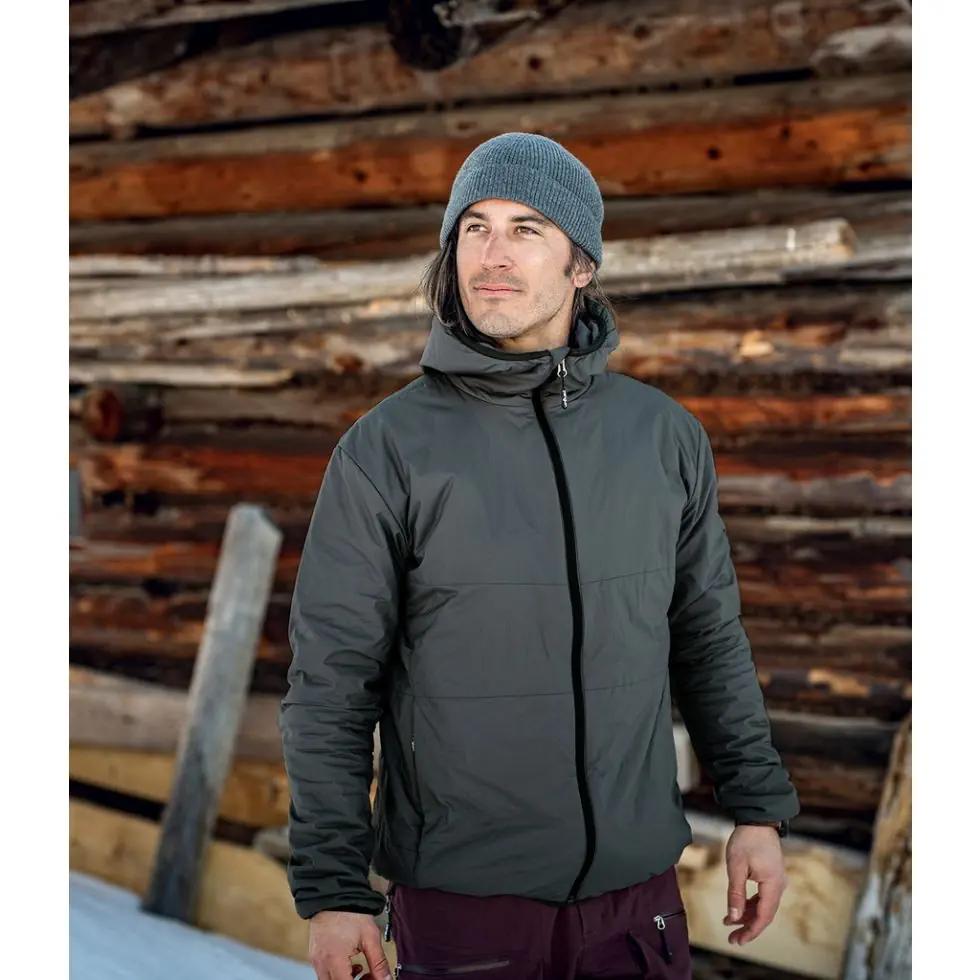 Penguin Men Pinneco Insulation Jacket with hood Asphalt
