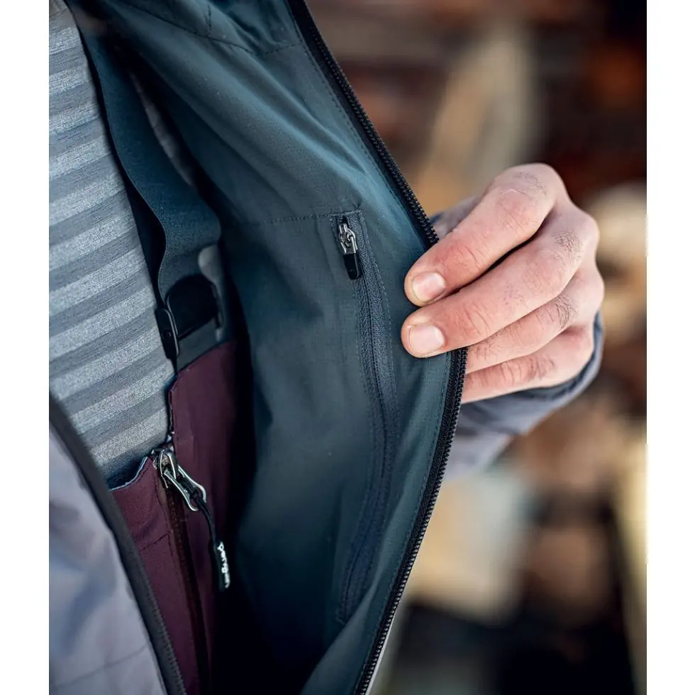 Penguin Men Pinneco Insulation Jacket with hood Asphalt