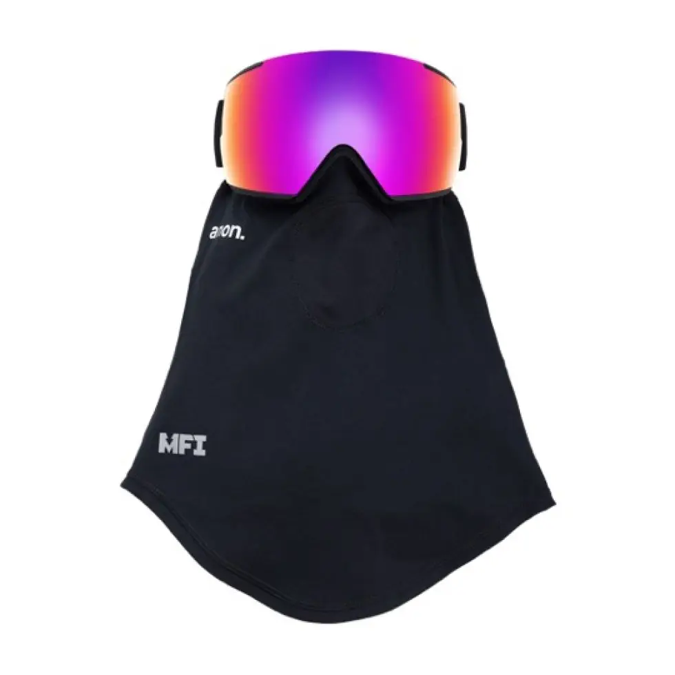 Anon M5 Black PERCEIVE Sunny Red + MFI Facemask