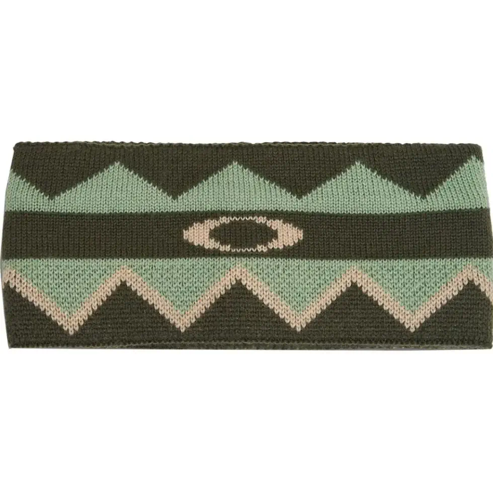 Oakley Alpine Headband green norway pattern