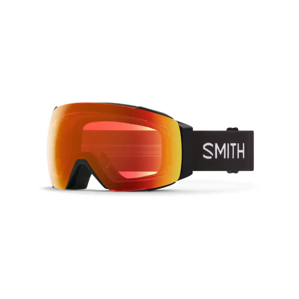 Smith I-O Mag black - chromapop everyday red mirror