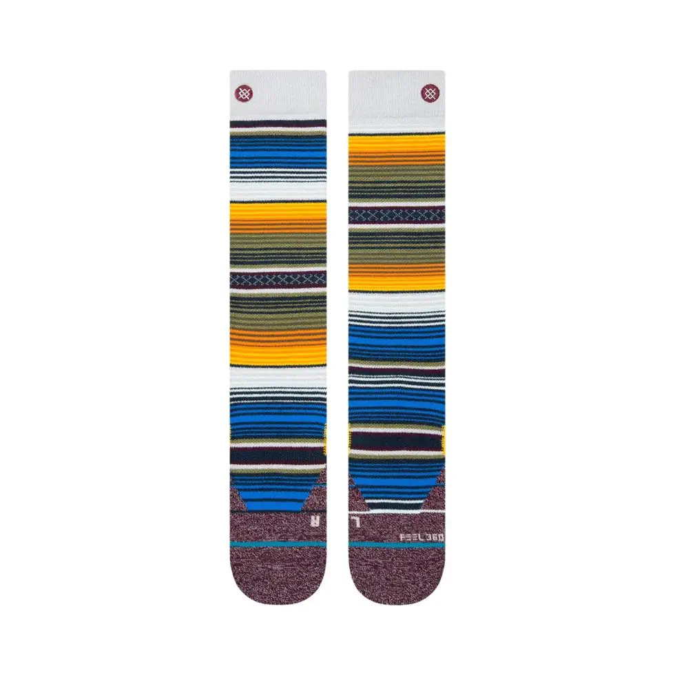 Stance Performance Curren Snow Grey