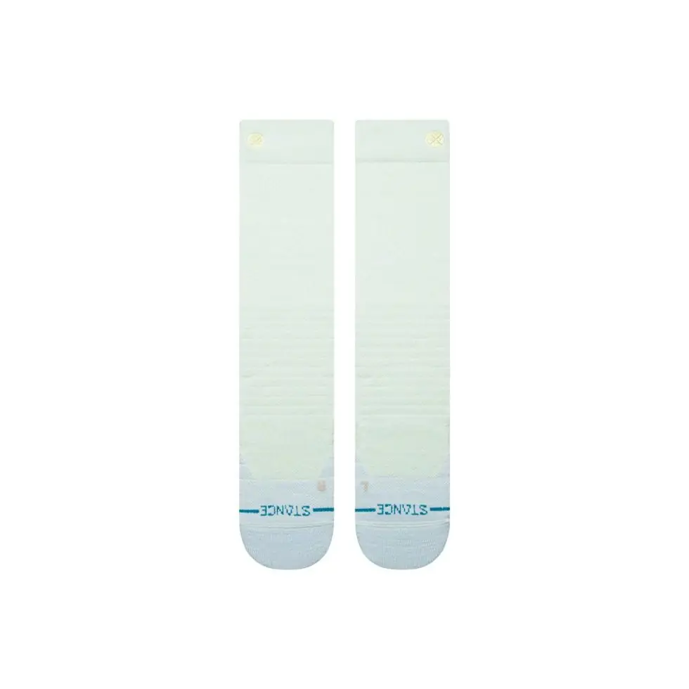 Stance Performance Traveleer Mid Wool Snow Green