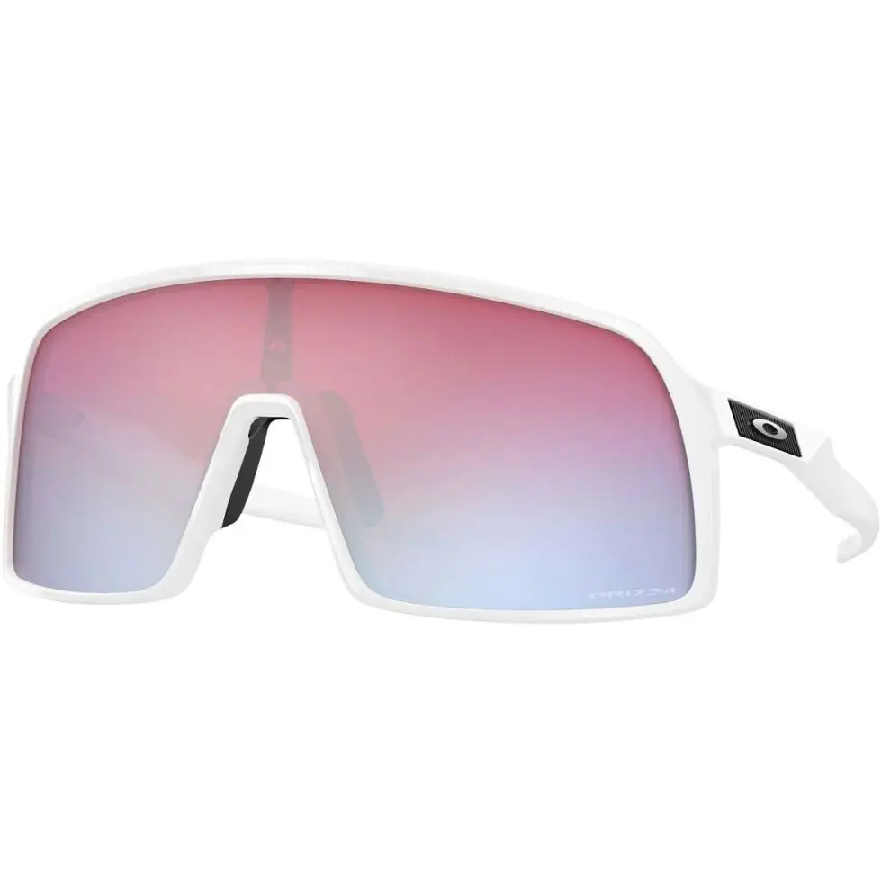 Oakley Sutro zonnebril polished white Prizm snow sapphire iridium