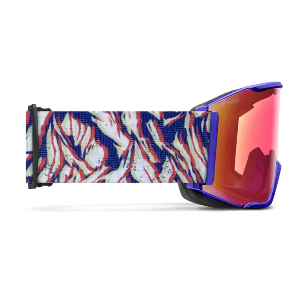 Smith Squad Mag Ultraviolet Peaking Chromapop Pro Photochromic Red MIrror