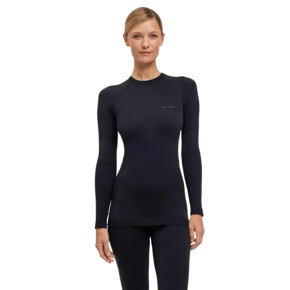 Falke Warm Longsleeve women's thermo black