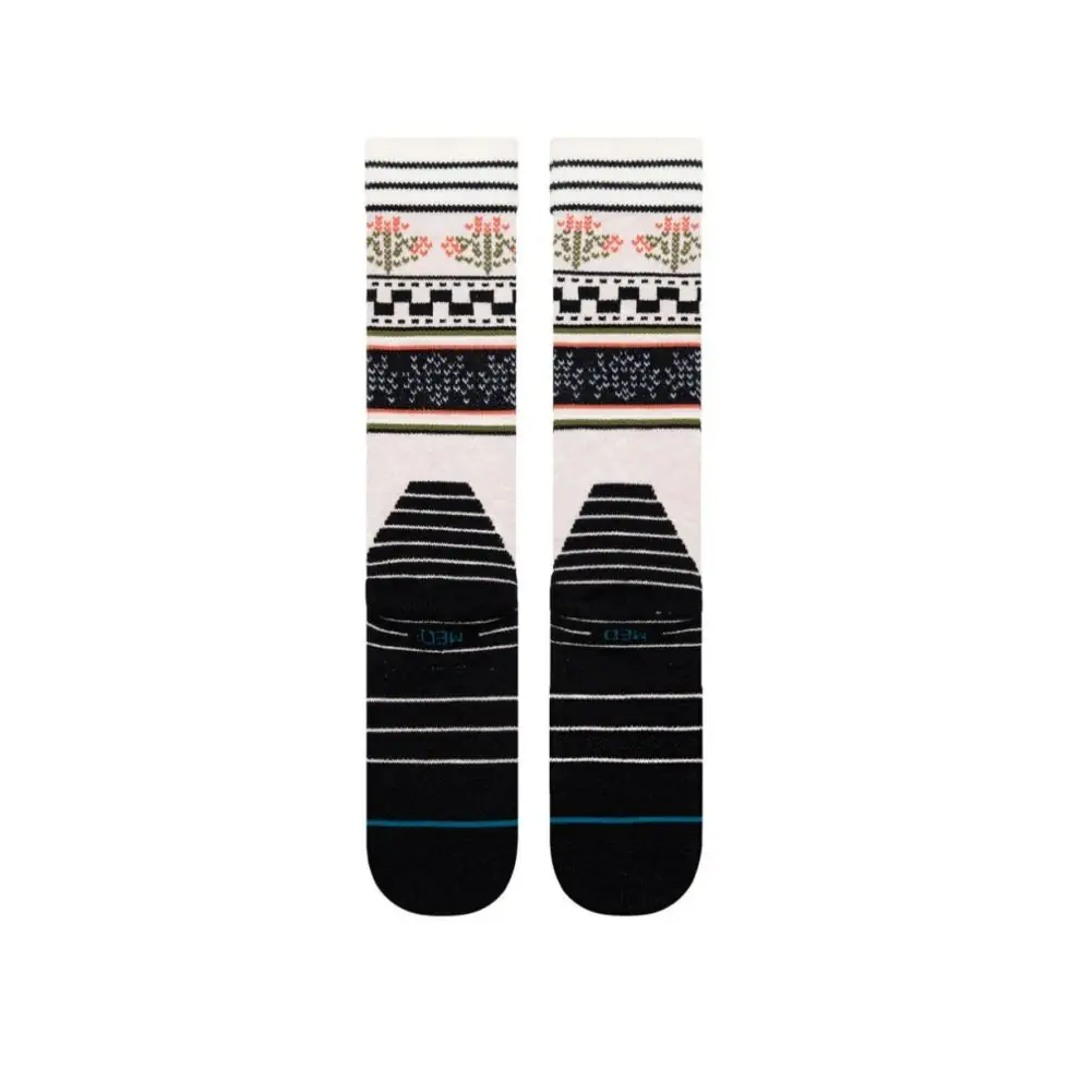 Stance Winter Bloom Mid Crew Lilac