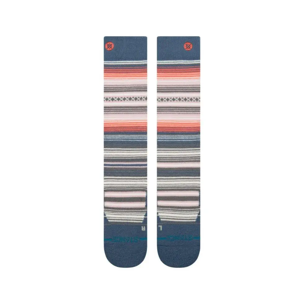 Stance Curren Mid Wool Snow Sea Blue