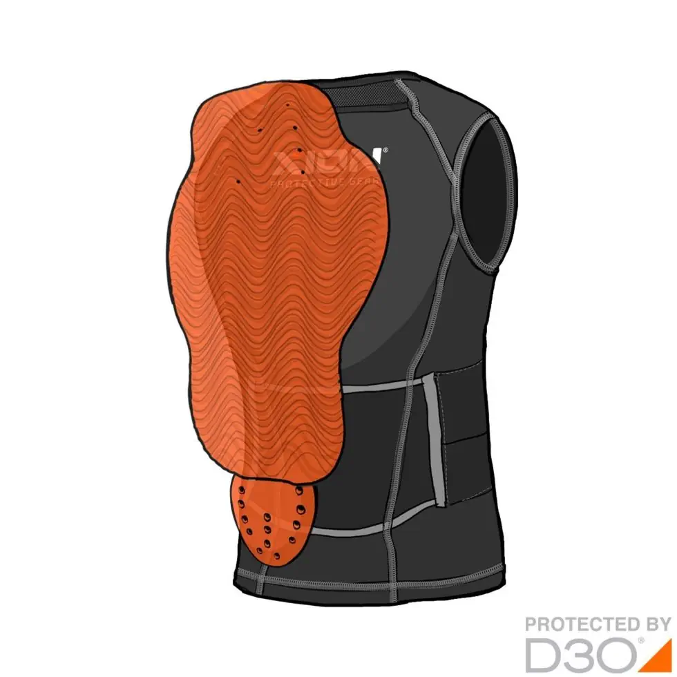 Xion Protective Gear Nosleeve Vest Freeride Men