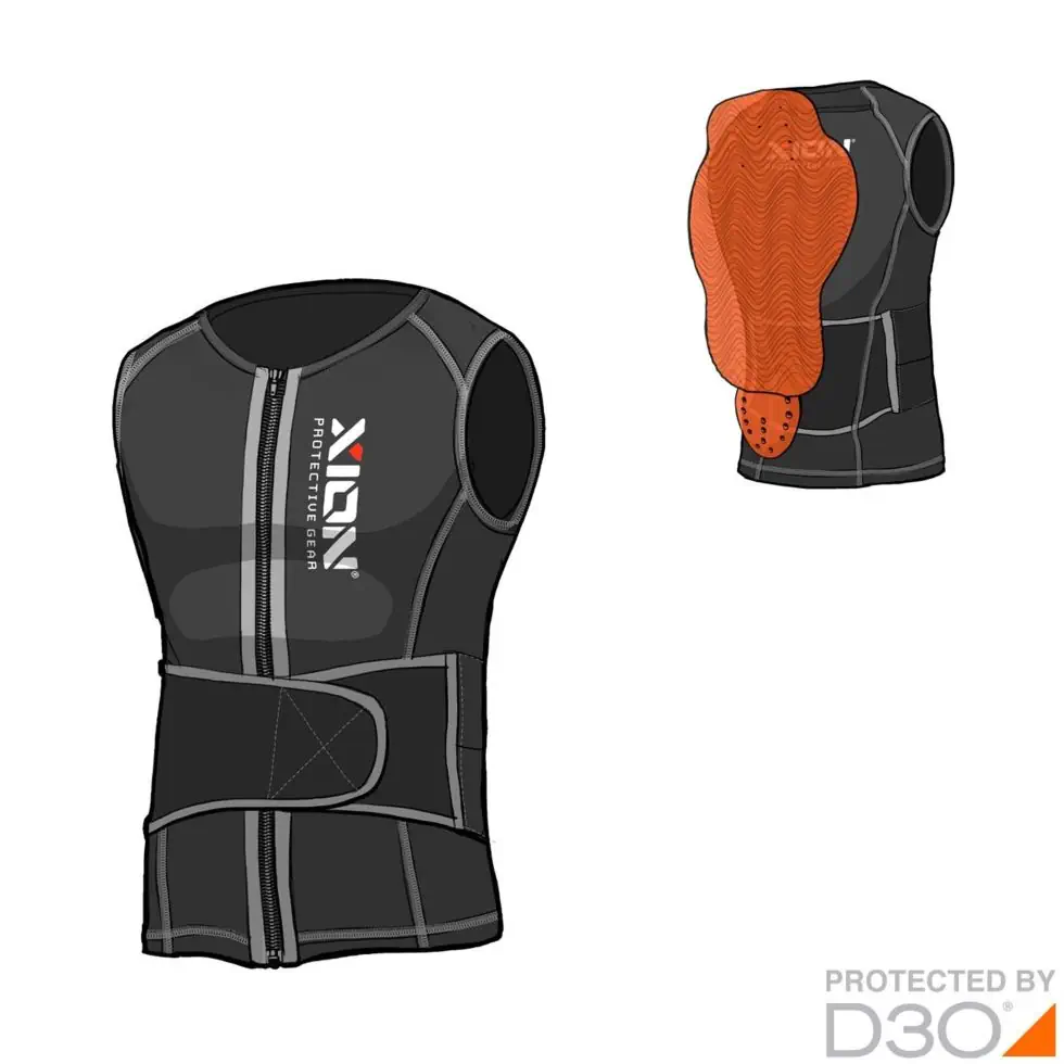 Xion Protective Gear Nosleeve Vest Freeride Men
