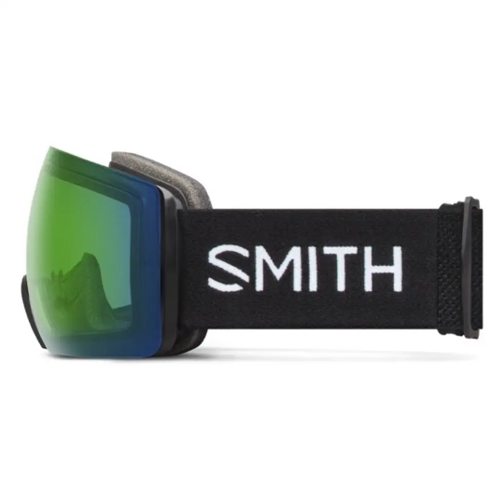 Smith Skyline XL Black Chromapop Everyday Green Mirror