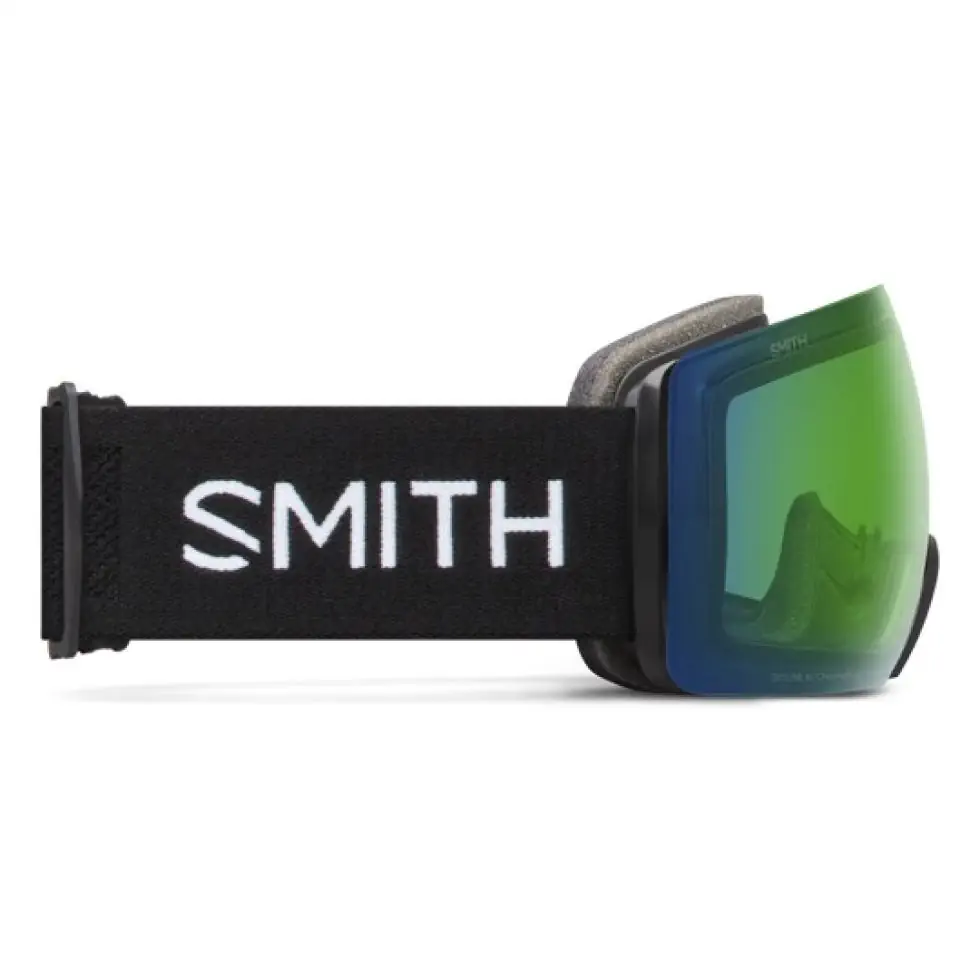Smith Skyline XL Black Chromapop Everyday Green Mirror