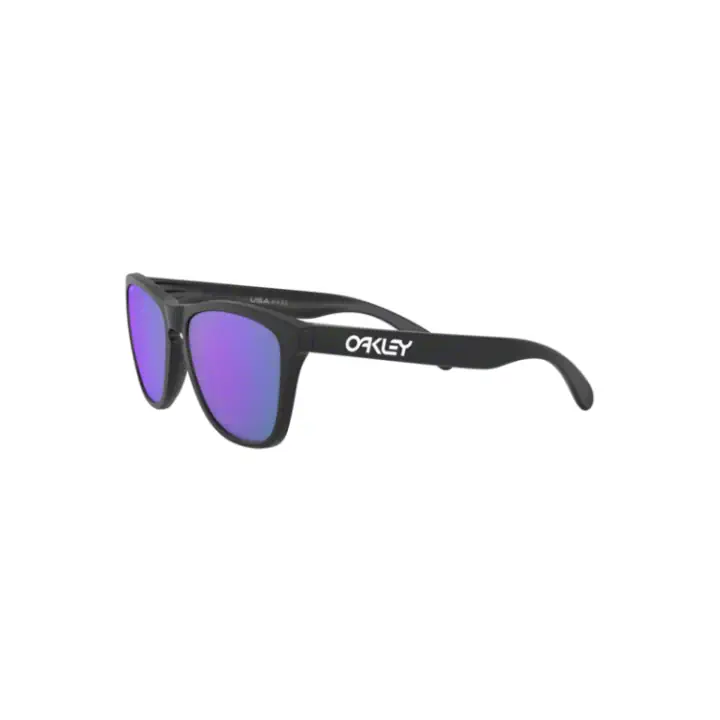 Oakley Frogskins zonnebril matte black - prizm violet