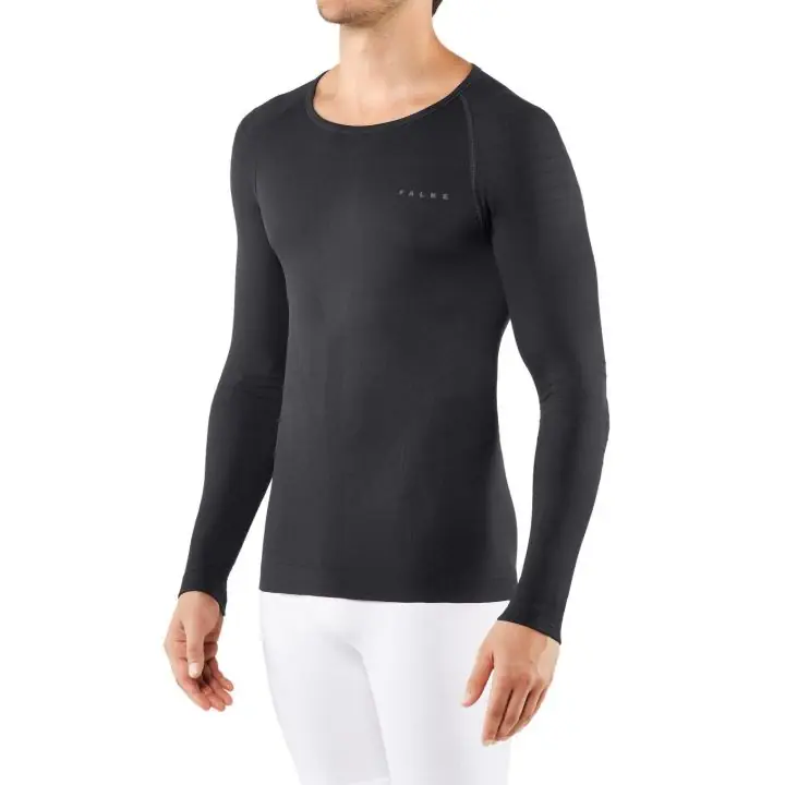 Falke Warm Longsleeve men's thermo top black
