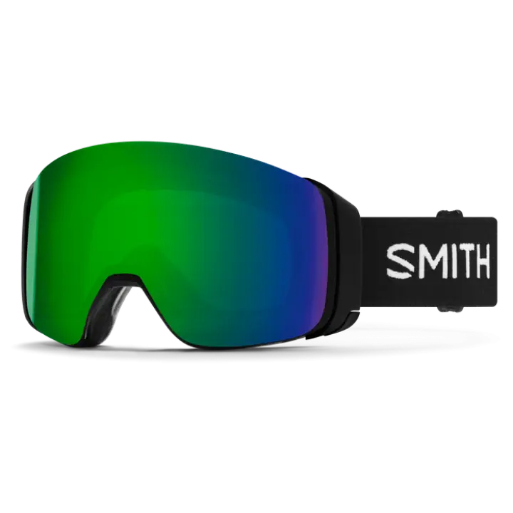 Smith 4D MAG S Black  Chromapop Sun Green Mirror