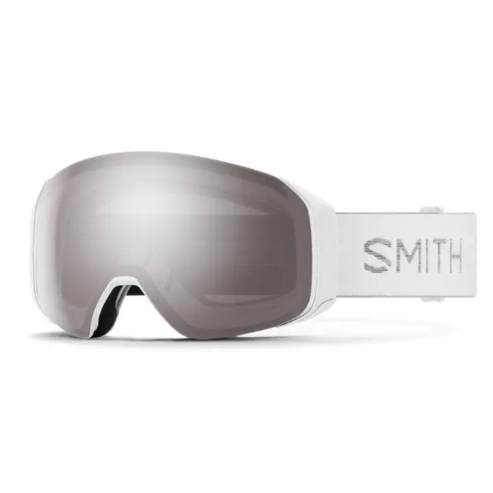 Smith 4D MAG S White Chunky Knit Chromapop Sun Platinum Mirror