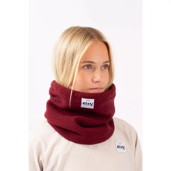 Eivy Adjustable Sherpa Neckwarmer wine