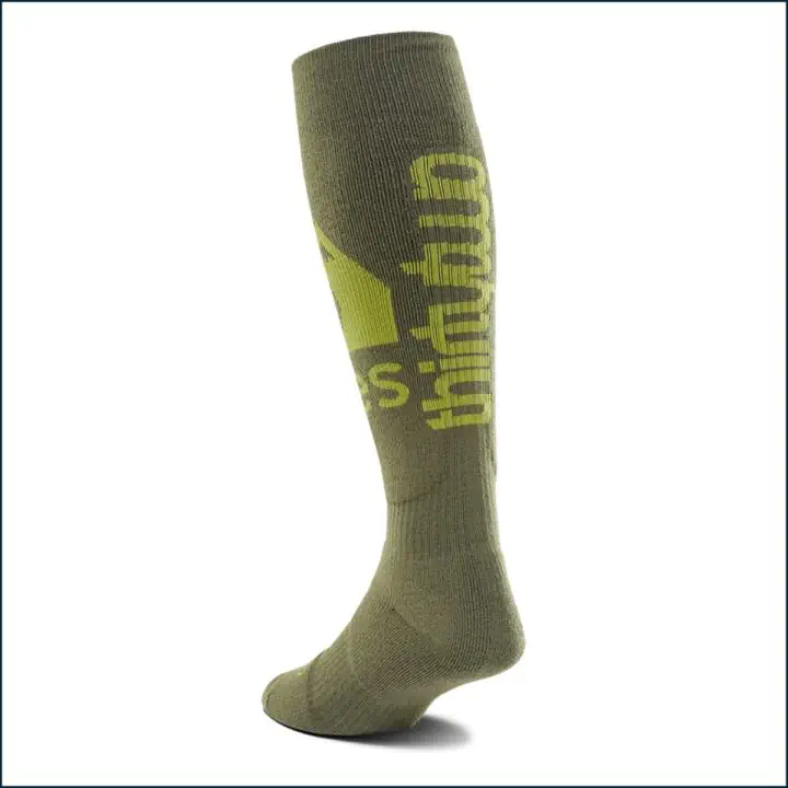 Thirtytwo Jones Merino Sock Moss
