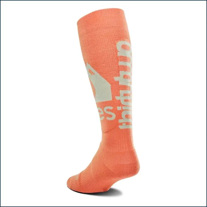 Thirtytwo W Jones Merino Sock Coral 