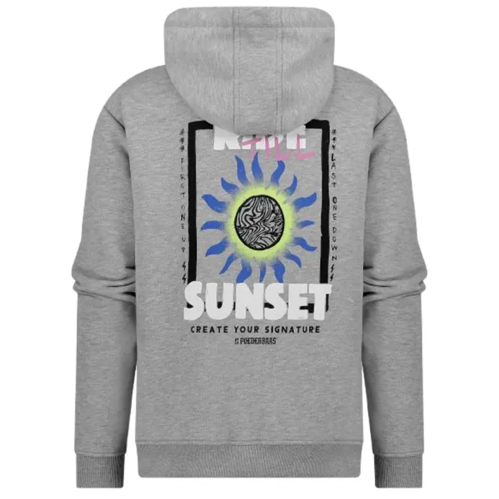 Poederbaas Arty Hoody Grey