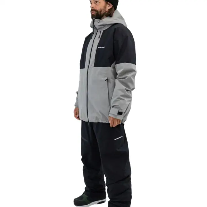 Beyond Medals 2 Layer Fullzip jacket grijs