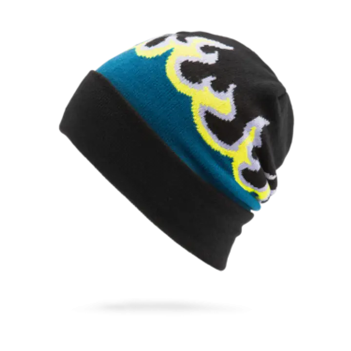 Volcom Stone Funk Beanie black flame
