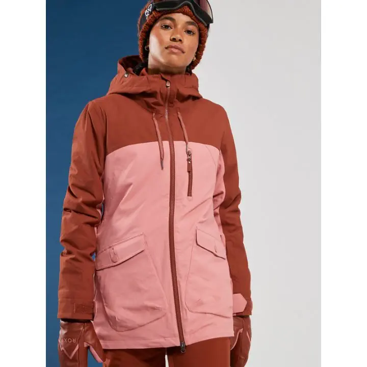 Roxy Stated women's jacket smoked paprika