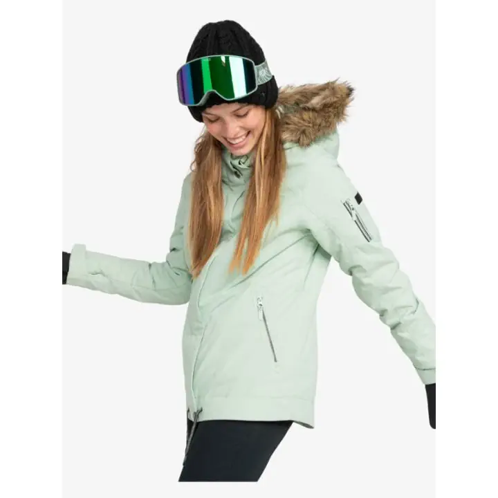 Roxy Meade women's jacket cameao green