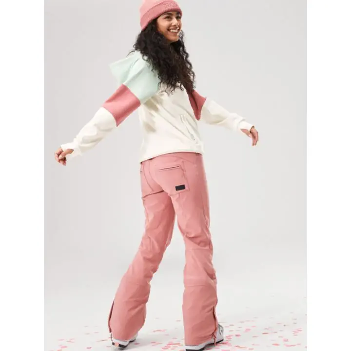 Roxy Rising High women's pants dusty rose