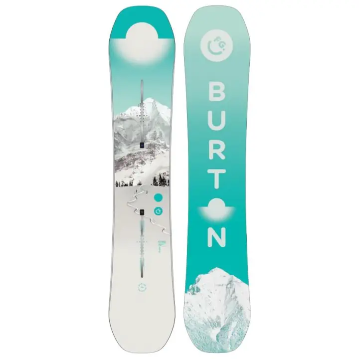 Burton Feelgood Camber first tracks