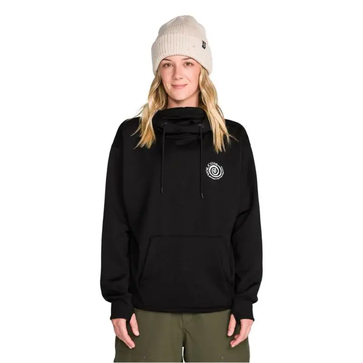 Volcom Riding Hydro Women's P/O Hoodie Black